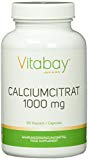 Citrato de calcio del citrato de calcio de Vitabay 1000 mg - 90 cápsulas