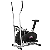 TecTake 1 Maquina Fitness Bicicleta eliptica Gimnasia estatica Entrenador Cardio...