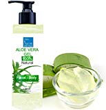 Gel de Aloe Vera 100% natural, excelente hidratante para el rostro, cuerpo y...