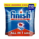 Finish Powerball All in 1 Max - Pastillas para el lavavajillas todo en 1 -...