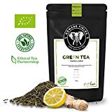 Edward Fields - Té Verde orgánico de alta calidad con Jengibre y Limón....