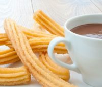 Receta de churros con harina de avena